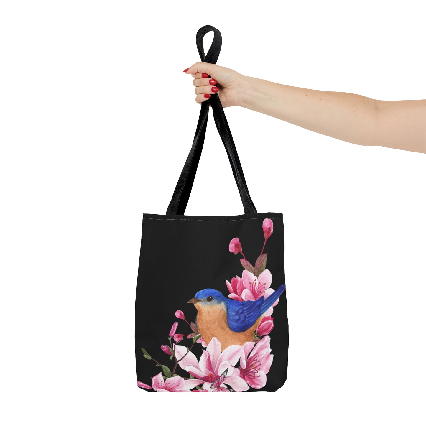 Floral Bird Tote Bag