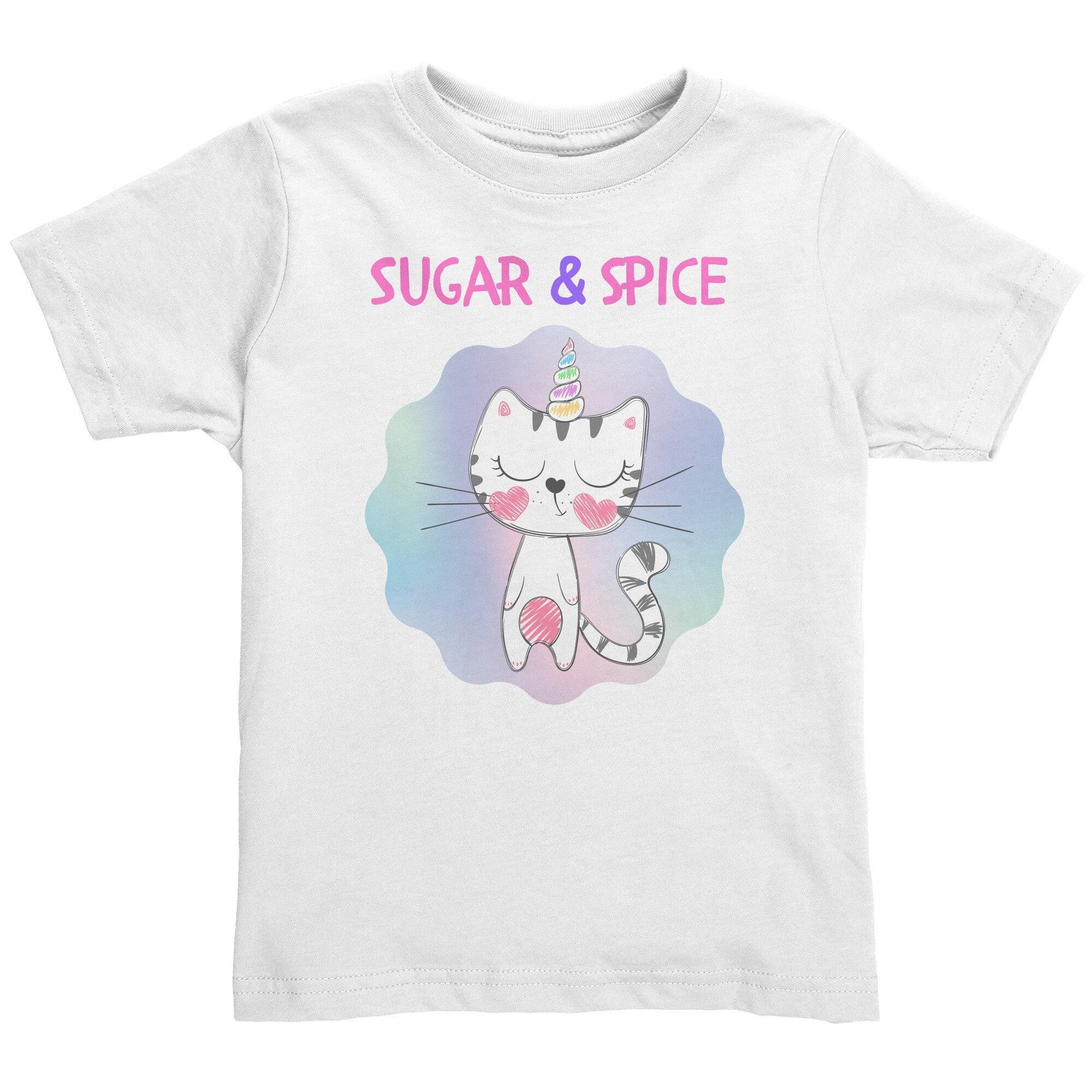 Sugar and Spice Toddler T-Shirt - KawaTazza
